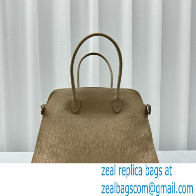 THE ROW MARGAUX 17 BAG IN GRAINED LEATHER CHAI 2024