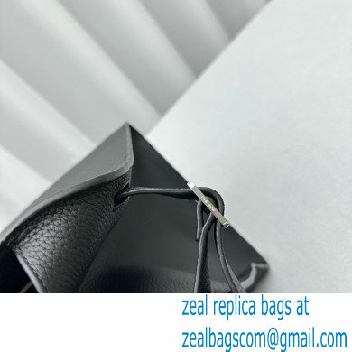 THE ROW MARGAUX 17 BAG IN GRAINED LEATHER black 2024