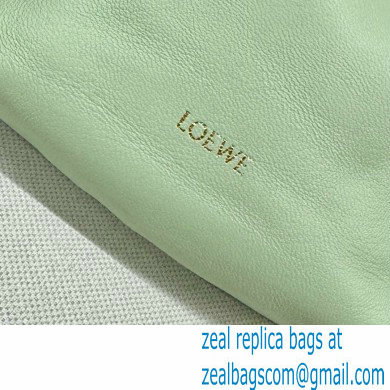 loewe Mini flamenco purse in mellow nappa lambskin 262333 mint green 2024